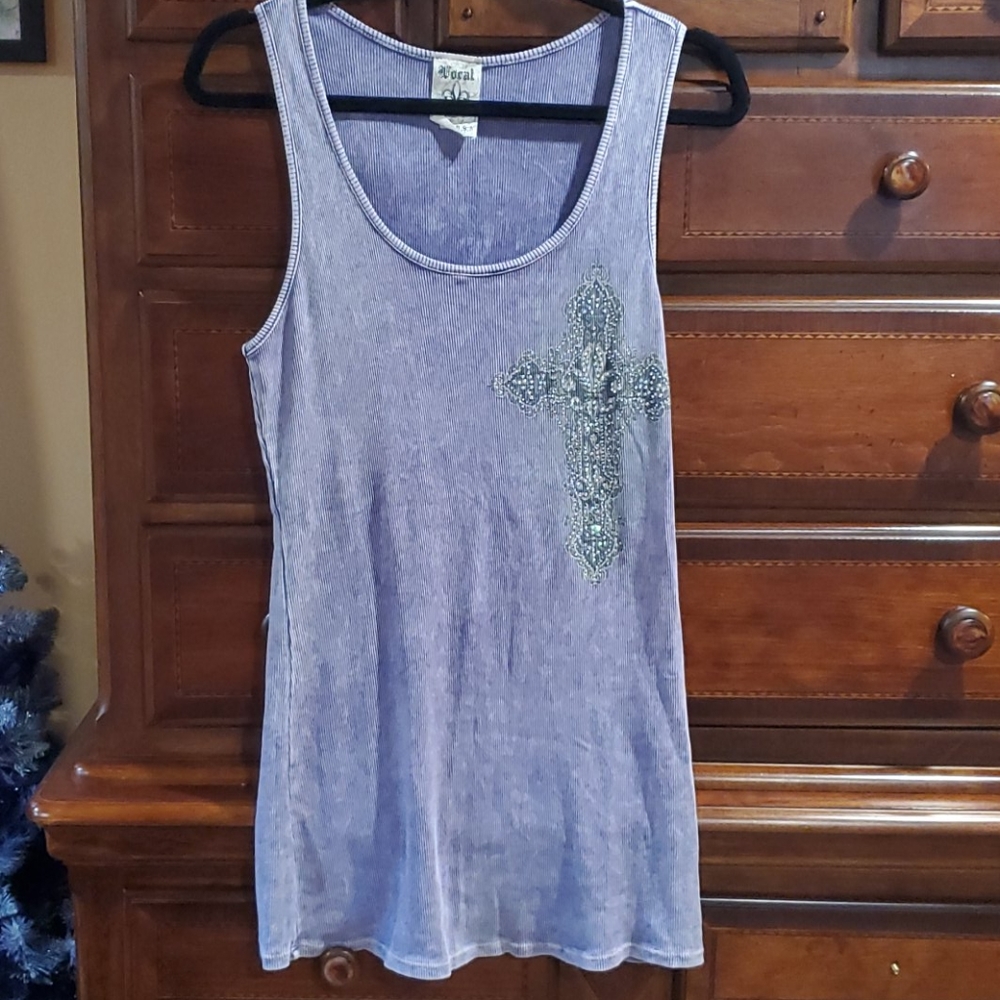 Vocal purple tank